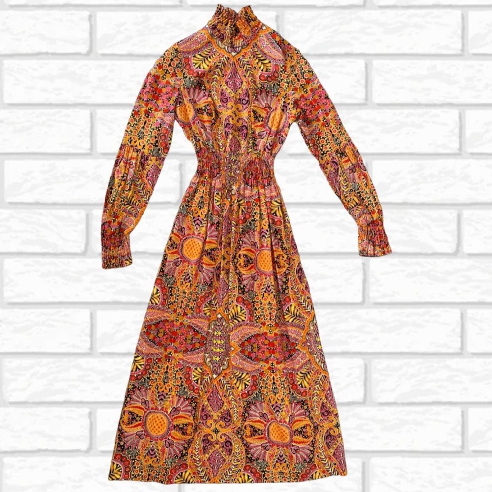 Vintage Couture 1960's Maxi Dress